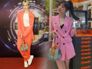 Thời trang - Cũng diện cây suit nhưng Hari Won bị dìm dáng: Trước khoe chân dài, nay chỉ thấy luộm thuộm