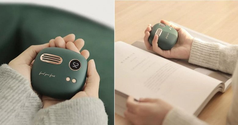 Trời Hà Nội rét đậm, rét hại, máy sưởi cầm tay mini trở thành món đồ hữu ích