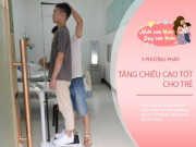 Làm mẹ - Bố mẹ cao 1m60 nhưng con trai 13 tuổi đã cao 1m75, với bí quyết này rất đáng học hỏi