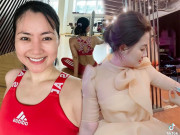 Thời trang - Ngọc Lan chật vật vì "bé mỡ", không cởi nổi váy vì mập, NTK phải cắt váy giải cứu