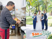 Bếp Eva - MC VTV được chồng đạo diễn chiều hết nấc, chỉ việc quấn chăn, ông xã làm món ngon mê say