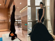 Bà bầu - "Thiên thần nội y" làm dâu nhà trùm sòng bài, đẻ sòn sòn giờ hùng hục tập lấy dáng