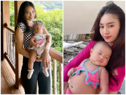 Làm mẹ - Danh tính bé gái đáng yêu được Ninh Dương Lan Ngọc cưng chiều, chăm sóc suốt chuyến du lịch