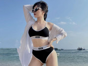 Thời trang - Bạn gái chân sút "Quả Bóng Vàng" chuộng diện bikini, từ nhà ra phố đều táo bạo