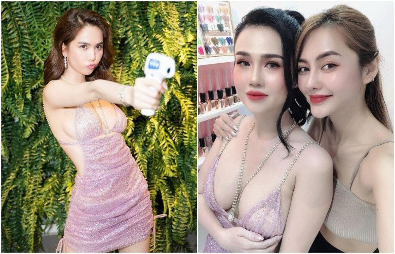 Mượn đồ em gái mặc, chị ruột Ngọc Trinh biến tấu táo bạo, khoe dáng gái 3 con “chặt đẹp”   - 13