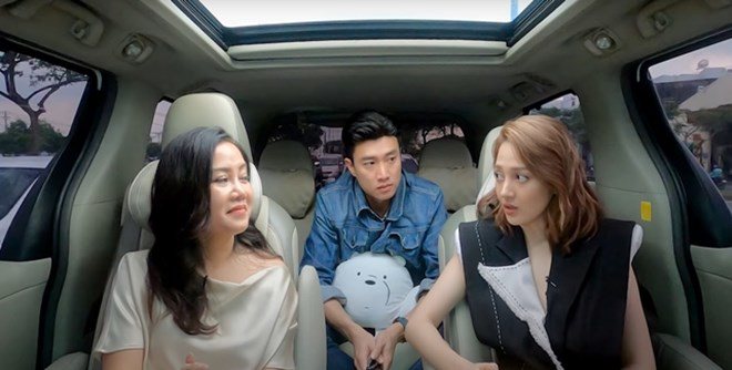  Quốc Trường và Bảo Anh thâm gia một show với chủ đề về bạo lực gia đình.