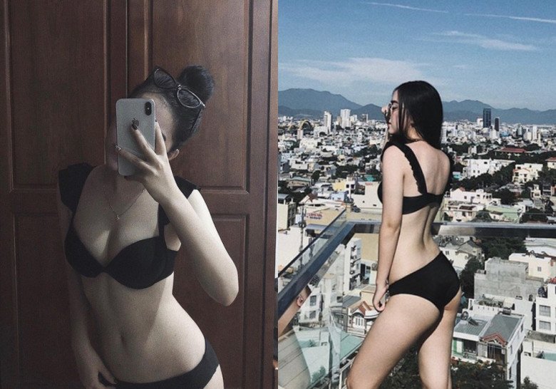 Mai Hà Trang từng có nhiều bức ảnh nóng bỏng khoe đường cong nuột nà, body quyến rũ.
