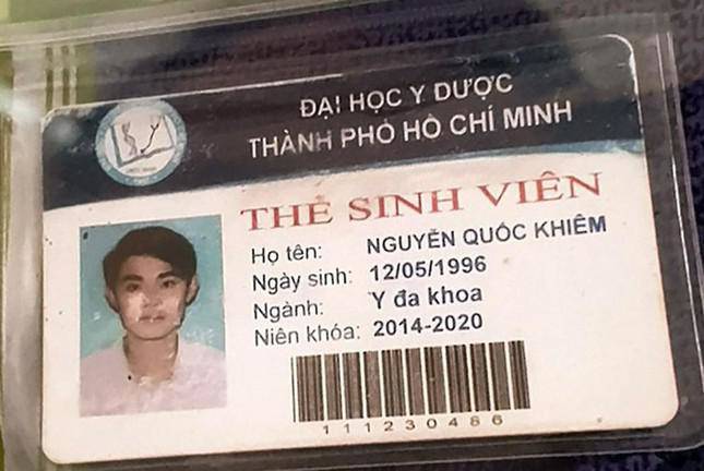 Thẻ sinh viên do Khiêm làm giả.
