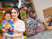Giải trí - Con trai nhún nhảy trên người làm Lâm Khánh Chi đau, trả lời khi mẹ muốn lấy chồng khác