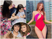 Làm mẹ - Sau 5 năm gửi con qua Singgapore làm, em gái Hoa khôi của Công Vinh về Việt Nam sống sang