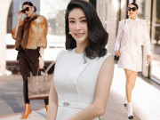 Thời trang - Hoa hậu Hà Kiều Anh ở tuổi 45: nhan sắc mặn mà, xuống phố đi dạo cũng sang ngút ngàn