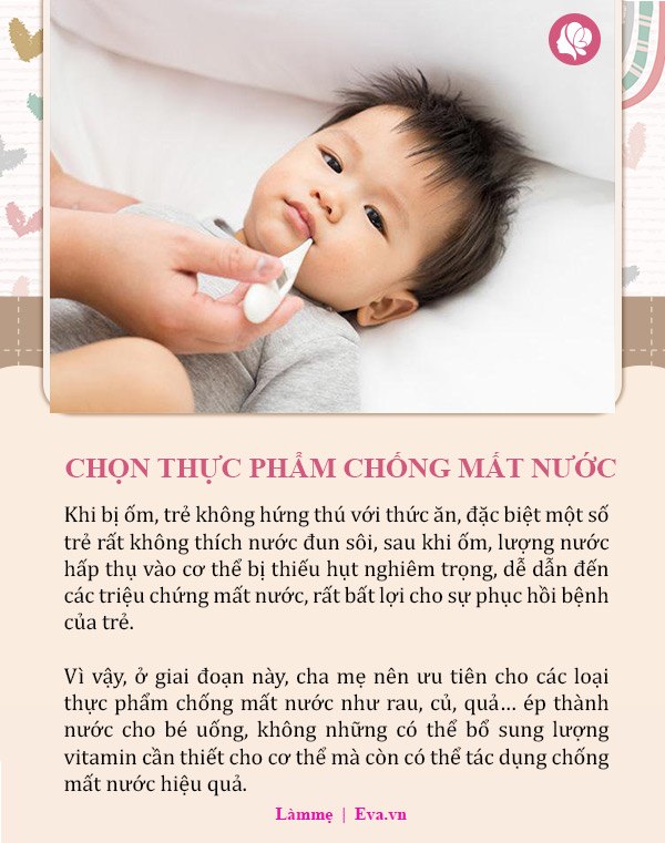 Trẻ bị ốm ăn uống như thế nào? 5 nguyên tắc cần nhớ để bé mau khỏi bệnh - 4