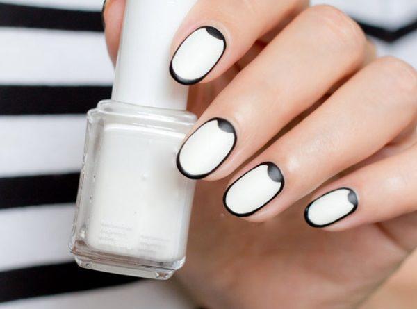 Nail trắng: Top 25 kiểu nail đẹp đơn giản sang trọng hot nhất hiện nay - 24