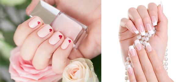 Nail trắng: Top 25 kiểu nail đẹp đơn giản sang trọng hot nhất hiện nay - 5