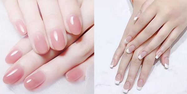 Nail trắng: Top 25 kiểu nail đẹp đơn giản sang trọng hot nhất hiện nay - 7