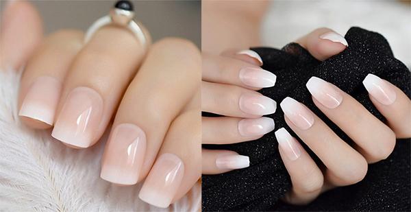 Nail trắng: Top 25 kiểu nail đẹp đơn giản sang trọng hot nhất hiện nay - 2