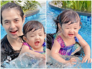 Làm mẹ - Đông Nhi được khen khéo đẻ, con gái càng lớn càng xinh, giống Ông Cao Thắng y đúc