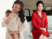 Thời trang - Primmy Trương "xả vai" mẹ bỉm, lên đồ đi làm chuẩn phu nhân gia tộc giàu có