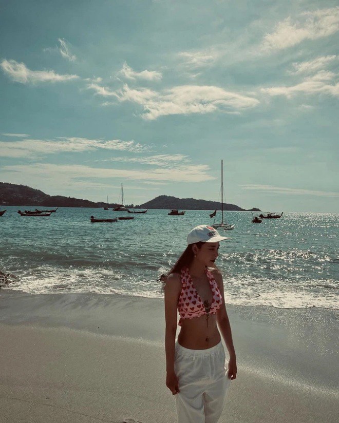 Hình ảnh cuối cùng của cô trước khi gặp nạn.