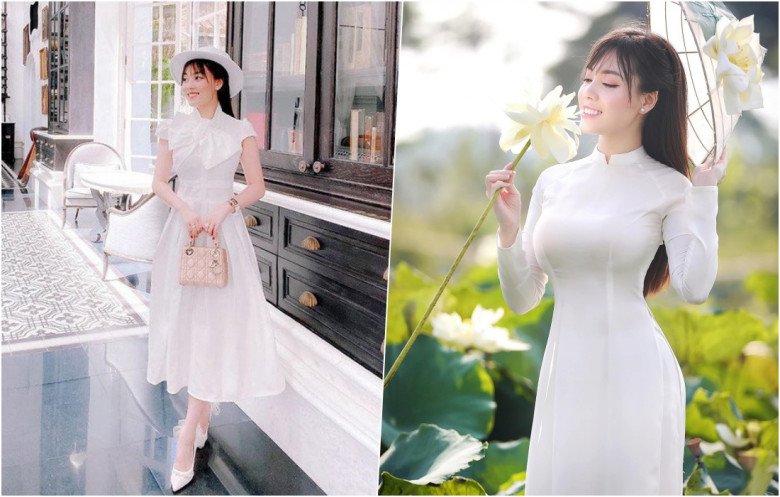 Xứng danh cô giáo gợi cảm nhất Việt Nam, Âu Hà My đi dạy diện áo dài trắng đẹp không thể tả - 9