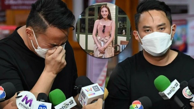 Anh bật khóc khi nhắc lại chuyện khiến cho Tangmo rơi xuống sông.