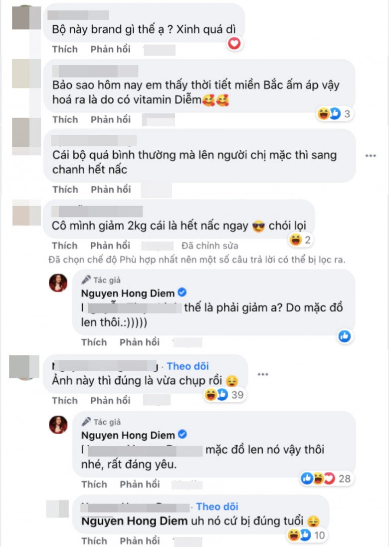 Diện set đồ len thường thường đi tắm nắng, Hồng Diễm bị nổ comment xin amp;#34;in tưamp;#34; - 3