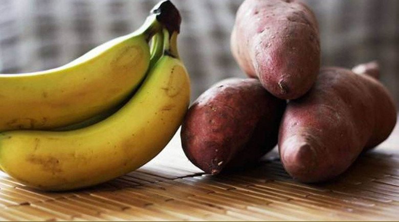 Thực đơn giảm cân với khoai lang và chuối giúp nàng đánh bay mỡ thừa nhanh chóng.