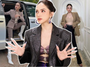 Thời trang - Tái xuất gameshow, Hương Giang cao tay "đấu đá" với đàn chị khoản áo quần