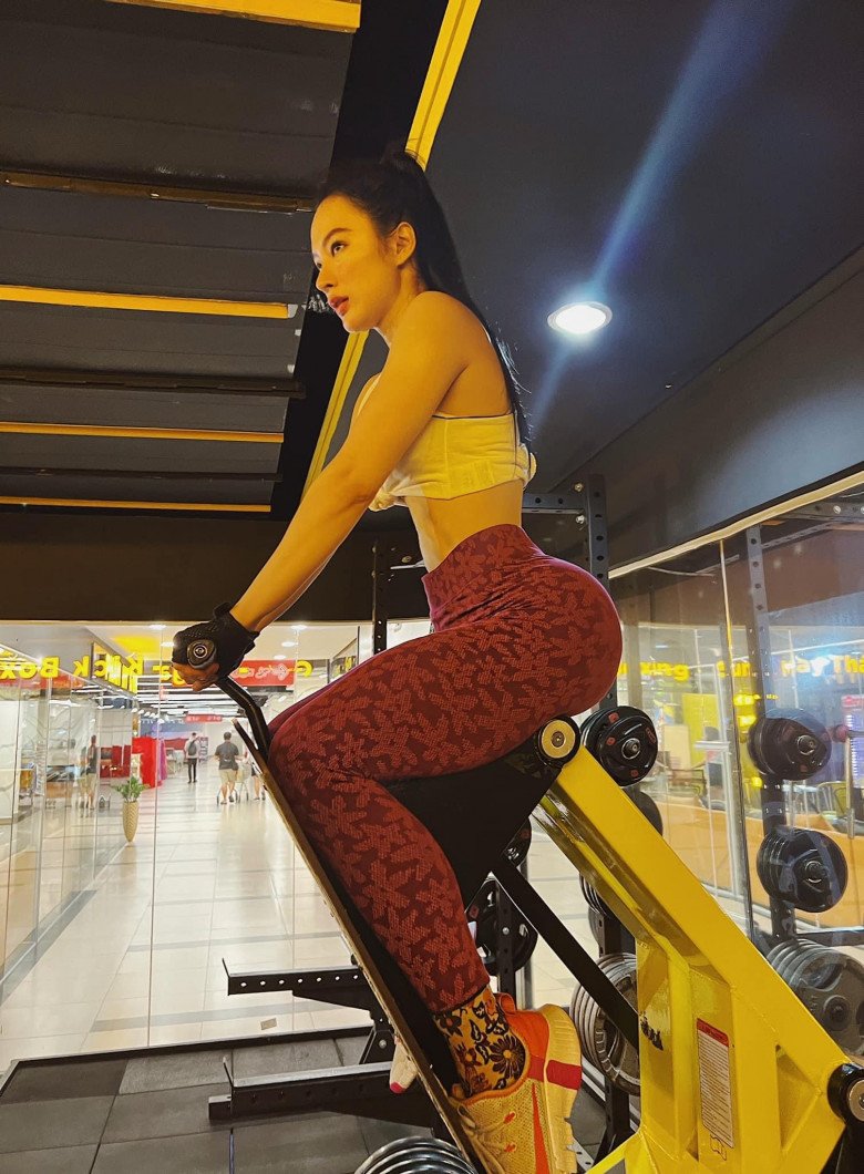 Angela Phương Trinh tập gym lúc nửa đêm để giữ vững số đo vòng ba vượt 100cm - 3