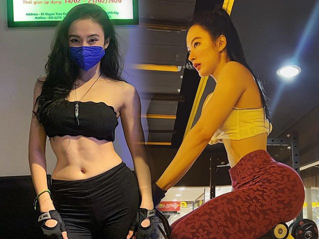 Angela Phương Trinh tập gym lúc nửa đêm để giữ vững số đo vòng ba vượt 100cm