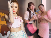Làm đẹp - Từ ngày check-in tập luyện cùng Gil-Lê, Hoàng Thùy Linh chăm khoe eo, tự tin "đánh bật" Lê Bống