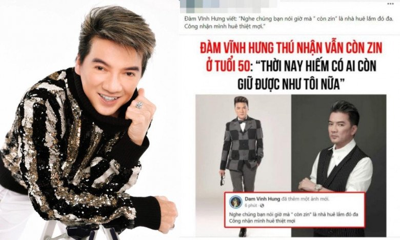 Sự thật phát ngôn amp;#34;còn zinamp;#34; của Đàm Vĩnh Hưng ở tuổi 51 sau khi ly hôn nữ đại gia - 2