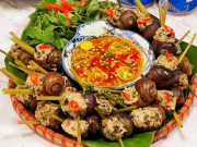 Bếp Eva - Trời âm u se lạnh, làm nồi ốc nhồi thịt hấp sả kiểu này thơm ngon, bừng nóng cả người