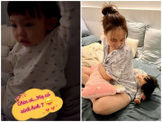 Làm mẹ - Đàm Thu Trang hỏi "Mẹ có xinh không", phản ứng của con gái Cường Đôla quá đáng yêu