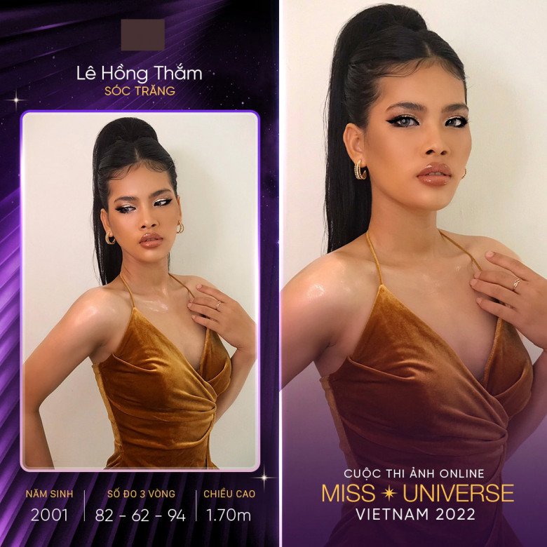 Mỹ nữ lai Kinh - Hoa - Khmer có vòng ba bốc lửa thi Hoa hậu Hoàn vũ Việt Nam - 1