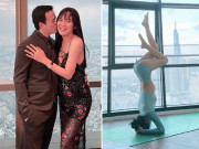 Bà bầu - Bầu bị sưng phù vỡ nét, giờ phu nhân đại gia mía đường phải "trồng cây chuối" mỗi ngày