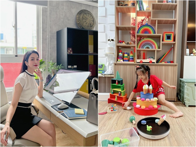 Sao Việt 24h: Dọn khỏi nhà chồng, Diệp Lâm Anh khoe một góc nhà mới, chiều ái nữ hết cỡ