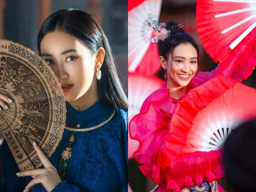 Á hậu Hà Thu làm MV cổ trang, nói gì khi bị so sánh với hit của Hoài Lâm?