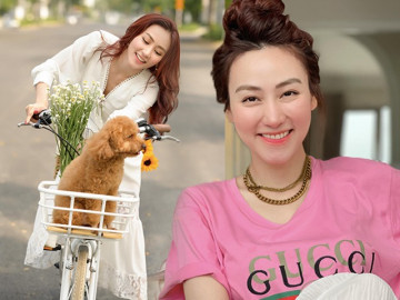 Ngân Khánh gần đây không sơ vin nữa, toàn diện váy maxi như các sao nữ Vbiz giấu bầu