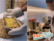Bếp Eva - Thanh Hằng ra tay làm món trứ danh "bao ngọt ngào", fan muốn bắt về: Làm vợ quá được rồi!