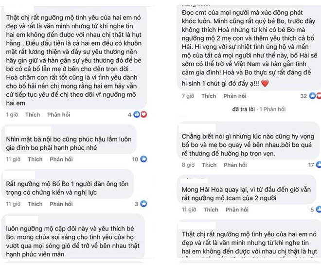 Rất nhiều người khủng bố bình luận, Minh Hải và Hòa Minzy quay lại bên nhau để cùng chăm sóc bé Bo.