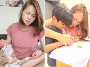 Làm mẹ - Á hậu Diễm Châu bức xúc vì đóng học phí 300 triệu đồng nhưng con không được tới trường