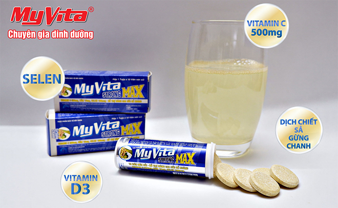 Viên sủi Vitamin C được nhiều chuyên gia khuyên chọn