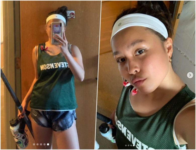 Princess Phuong Chanel goes to the gym in the US, wearing hidden pants and exposing the standard part - 9