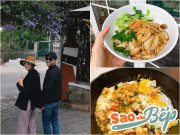 Bếp Eva - Con dâu tỷ phú Johnathan Hạnh Nguyễn nấu ăn trễ, chồng con "lượn lờ xung quanh như cá mập"