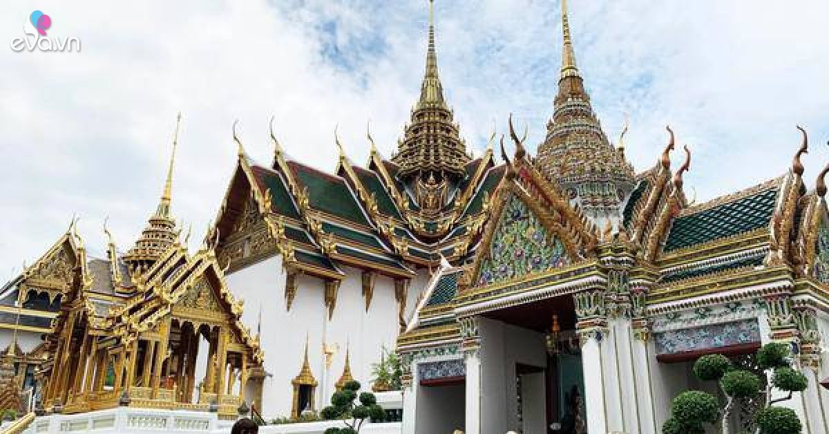Visit a royal palace studded with millions of gold leaf in Thailand