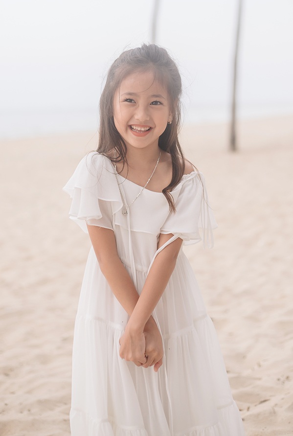Ha Kieu Anh's daughter was as beautiful as an angel when she was young, but when she grew up she lost her beauty - 5