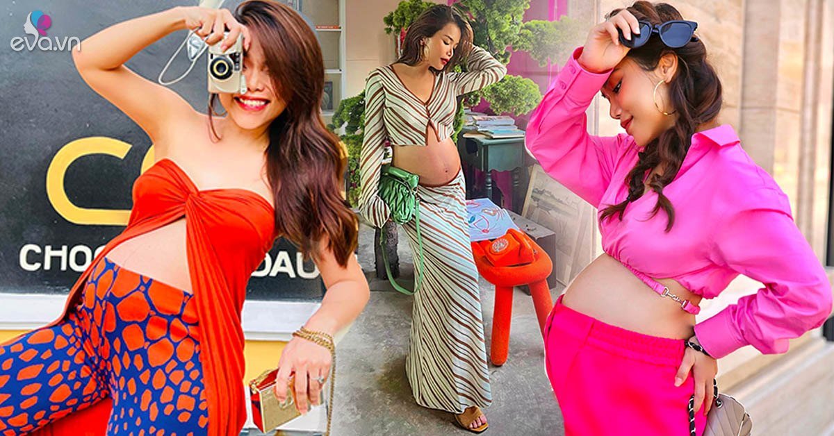 The Vietnamese version of Rihanna shows up, pregnant and still wearing a short shirt that shows off her belly, most importantly, her mother-in-law!