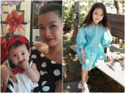 Làm mẹ - Con gái Hà Kiều Anh lúc nhỏ xinh như thiên thần, lớn lên mất đi một nét đẹp