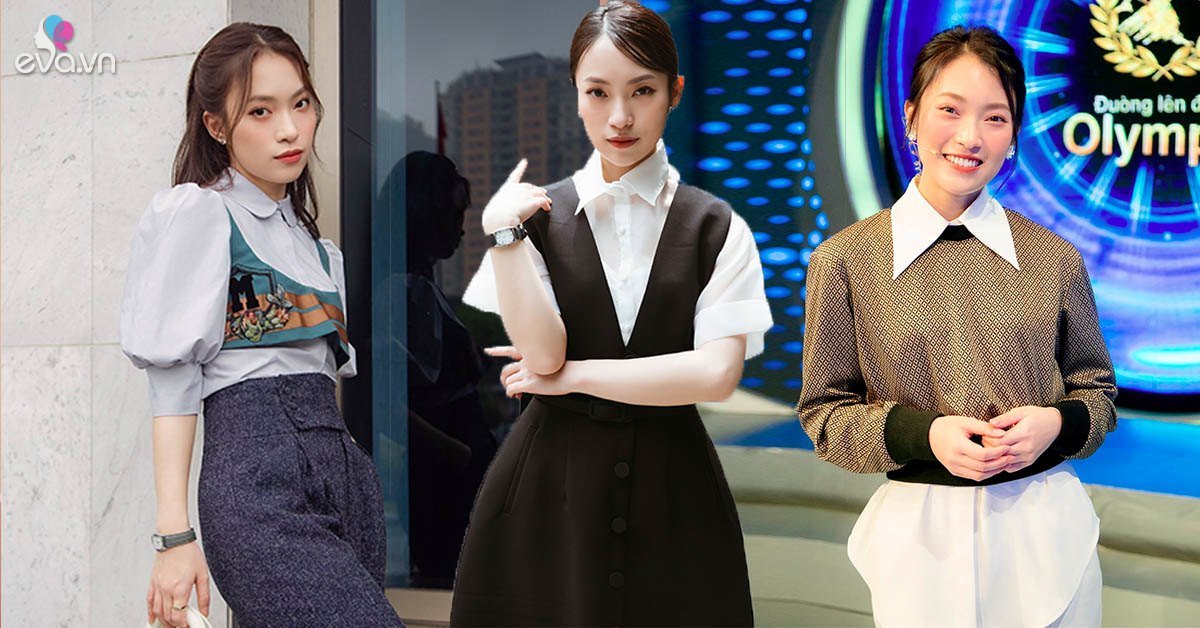 Hotgirl from Khanh Vy family covered with brand name, wearing office clothes to be a luxury woman